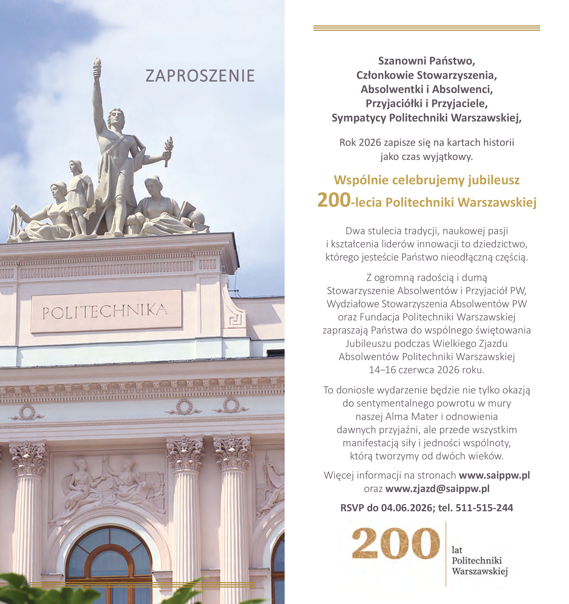 Program Zjazdu Absolwentów